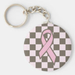 Pink Ribbon Keychain