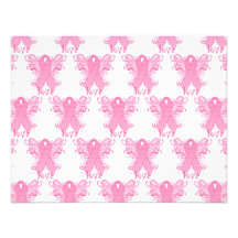 Pink Ribbon Love Announcements