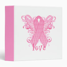 Pink Ribbon Love Binder
