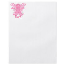 Pink Ribbon Love Flyer Design