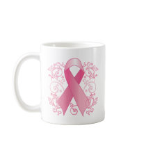 Pink Ribbon Mug