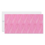 Pink Ribbon Customized Photo Card