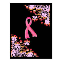 Pink Ribbon Postcard