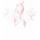 Pink Ribbon Print t-shirts