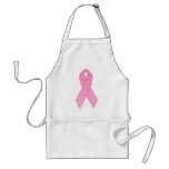 Pink Ribbon Repeating Apron