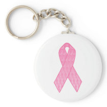 Pink Ribbon Repeating Keychain