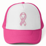 Pink Ribbon Retro Trucker's Cap hats