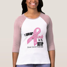 Pink Ribbon Sister Breast Cancer Shirts