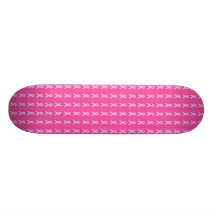 Pink Ribbon Skateboard