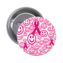 Pink Ribbon Smiles That Help buttons