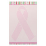 Pink Ribbon Stationary stationery