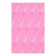 Pink Ribbon Stationery