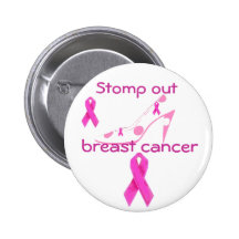 Pink Ribbon Stomp Out Breast Cancer