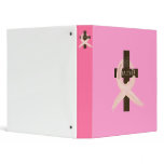 Pink Ribbon Survivor Log Book binders