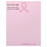 Pink Ribbon Tartan letterhead