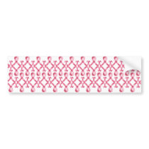 Pink Ribbon Thank You Bumper Stickers