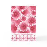 Pink Ribbon Thank You Card
