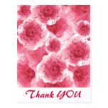 Pink Ribbon Thank You Postcards