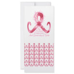 Pink Ribbon Thank You rack cards