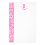 Pink Ribbon Today Customized Stationery