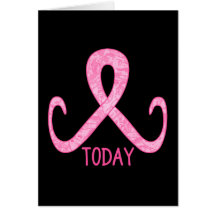 Pink Ribbon Today Greeting Cards