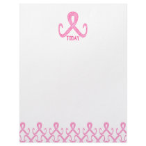 Pink Ribbon Today Letterhead Design