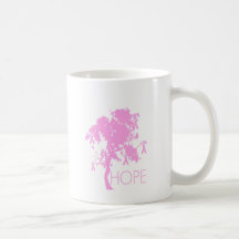 Pink Ribbon Tree of Hope Mugs