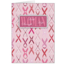 Pink Ribbons Card