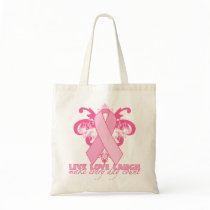 Pink Ribbons Every Day Tote Bags
