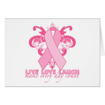 Pink Ribbons Every Day Greeting Cards