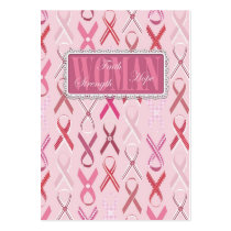 Pink Ribbons Gift Tag