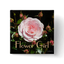 Pink Rose Buds "Flower Girl"