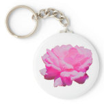 PINK ROSE KEYCHAIN