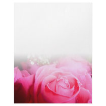 Pink Rose Letterhead