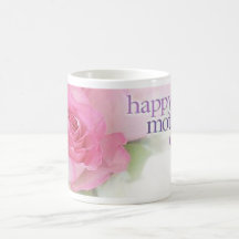Pink Rose Mother's Day Coffee Mug