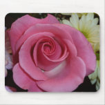 Pink Rose Mousepad mousepads