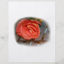 Pink Rose on Metal Mallet Bells Flyer
