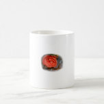 Pink Rose on Metal Mallet Bells Mugs