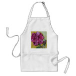 Pink Rose Painting Apron