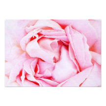 Pink Rose rsvp with envelope Personalized Invite