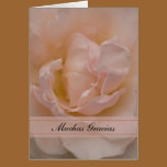 Pink Rose Spanish Thank You Note cards