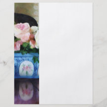 Pink Roses and Ivy Flyer Design