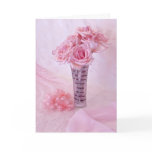 Pink roses II Greeting Cards