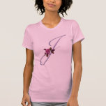 Pink Roses Monogram J Tee Shirts