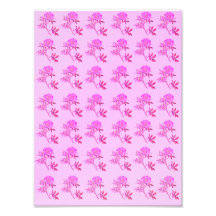 Pink Roses pattern Art Photo