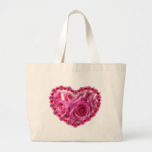 Pink Roses ToteBag