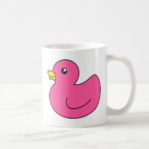 Pink Rubber Duck Mug