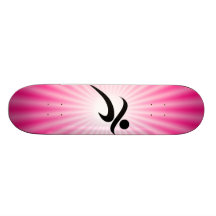Pink Running Skate Boards