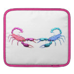 Pink scorpions iPad sleeve by Valxart