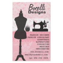 Pink Seamstress Fashion Flyer Design